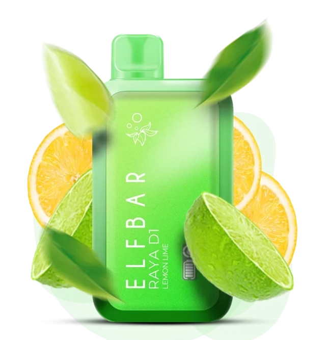 Elf Bar Raya D1 13000 Lemon Lime (Лимон Лайм) 5% Одноразовый POD