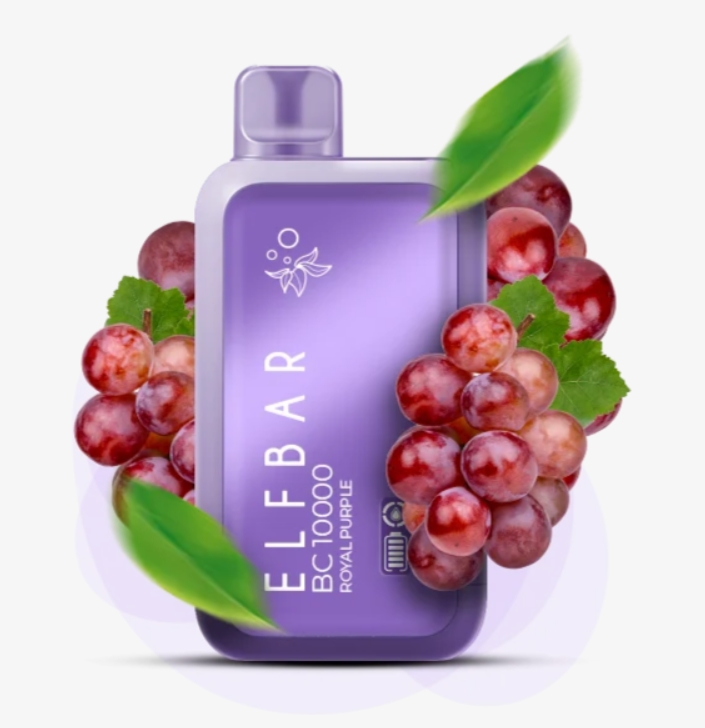 Elf Bar BC10000 Grapes  (Виноград) 5% Одноразовый POD