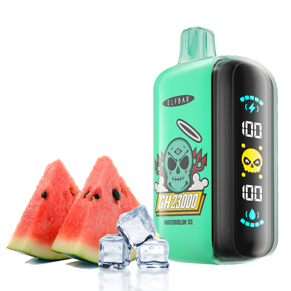 Elf Bar GH23000 Watermelon lce (Арбуз Лед) 5% Одноразовый POD