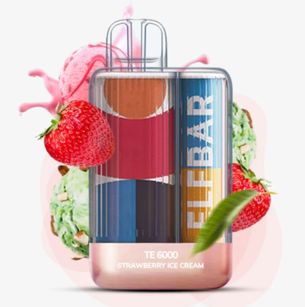 Elf Bar TE6000 Strawberry Ice