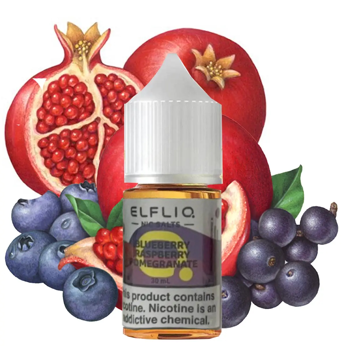 Жидкость Elf Liq Blueberry Raspberry Pomegranate (Черника Малина Гранат) 30 мл