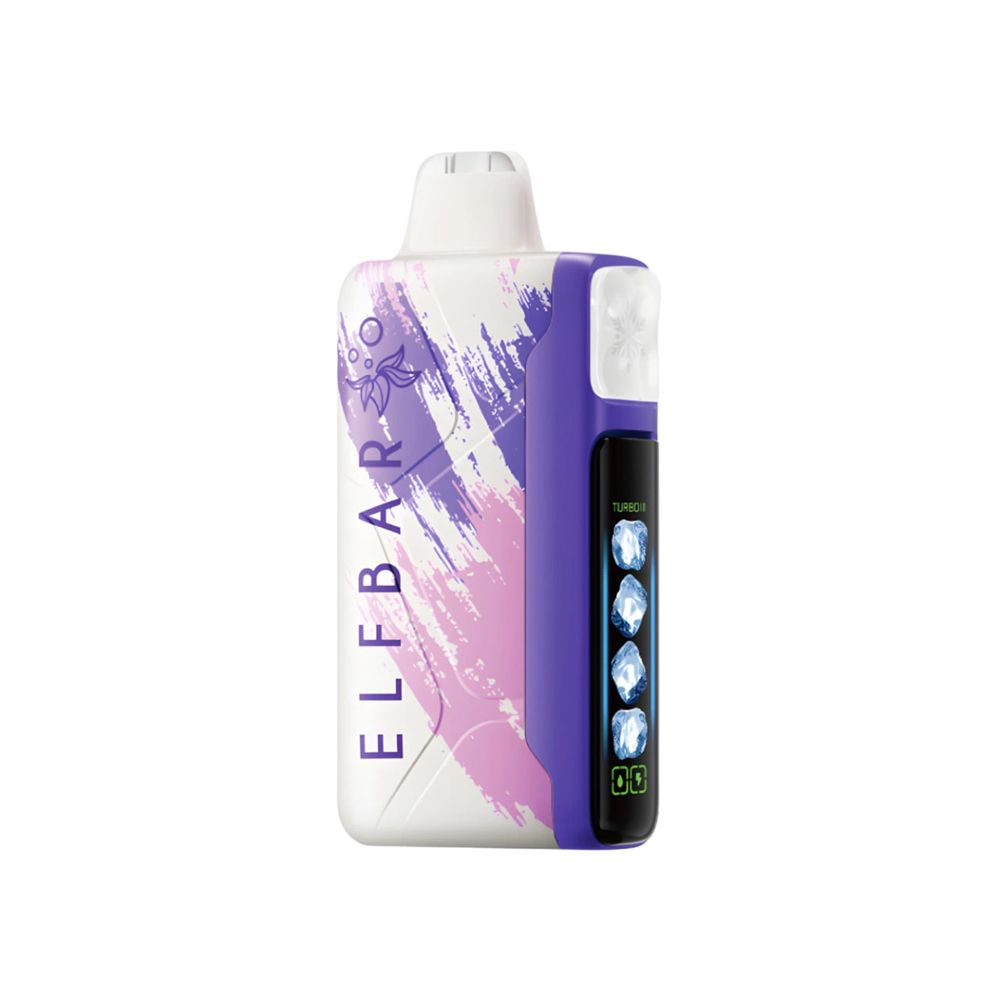 Elf Bar Ice King 30000 Grape Ice (Виноград Лед) 5% Одноразовый POD