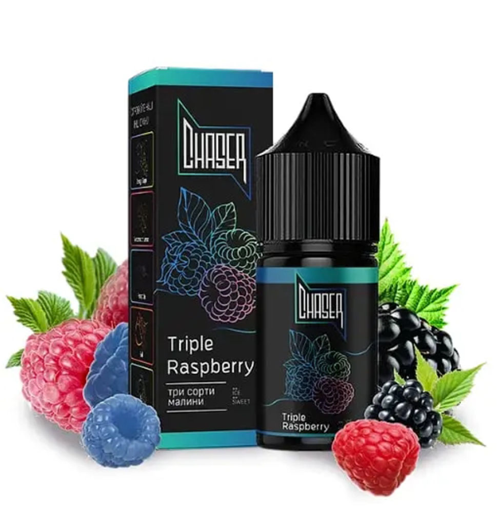 Chaser Black 30ml 50mg TRIPLE RASPBERRY