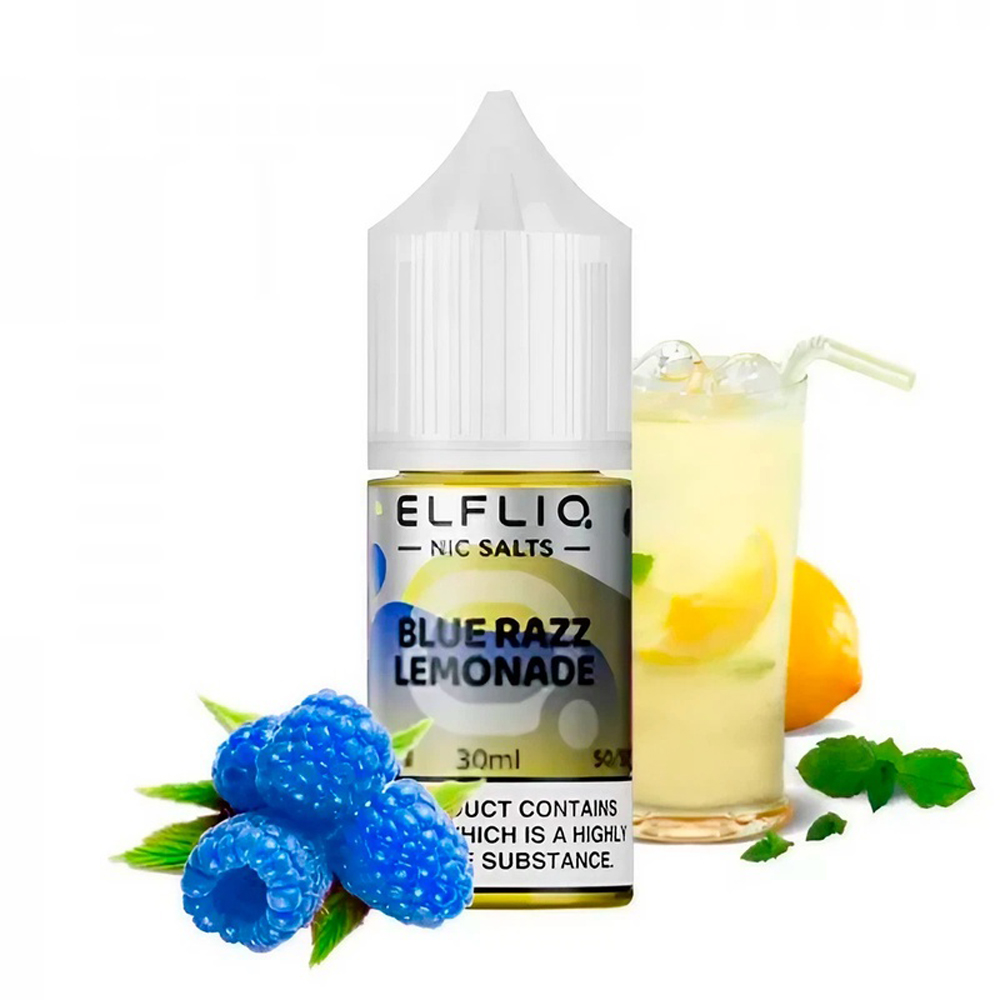 Жидкость Elf Liq Blue Razz Lemonade (Голубой Лимонад) 30 мл