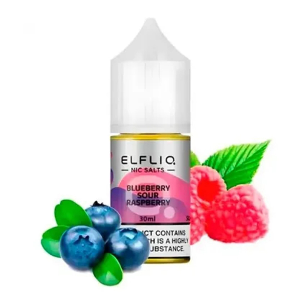 Жидкость Elf Liq Blueberry Sour Raspberry (Черника Кислая Малина ) 30 мл