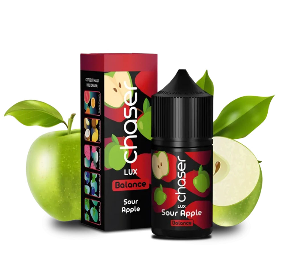 Chaser LUX 30ML 50MG SOUR APPLE