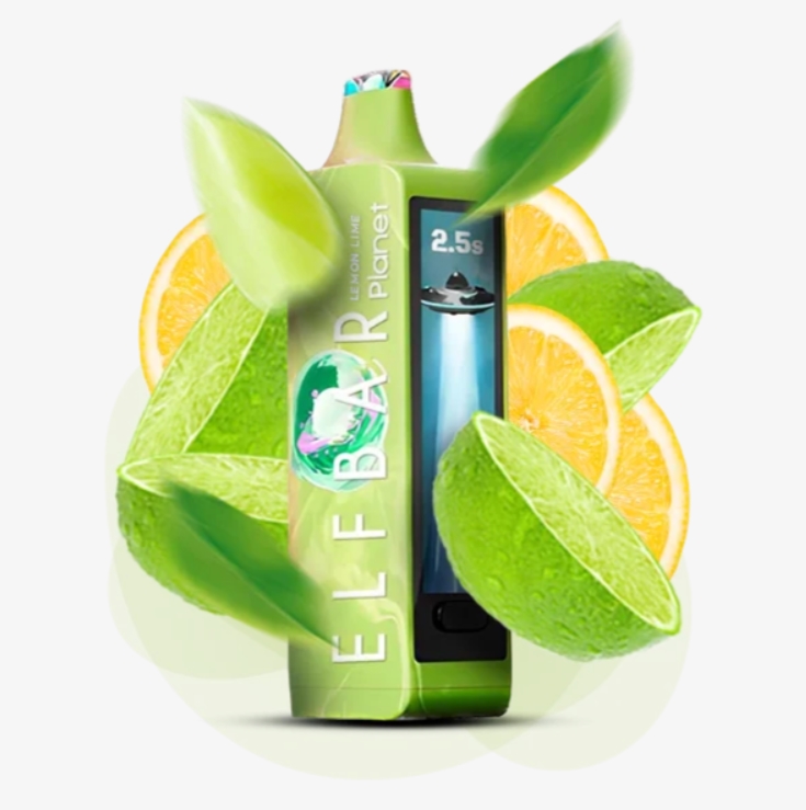 Elf Bar Planet 25000 Lemon Lime (Лимон Лайм) 5% Одноразовый POD