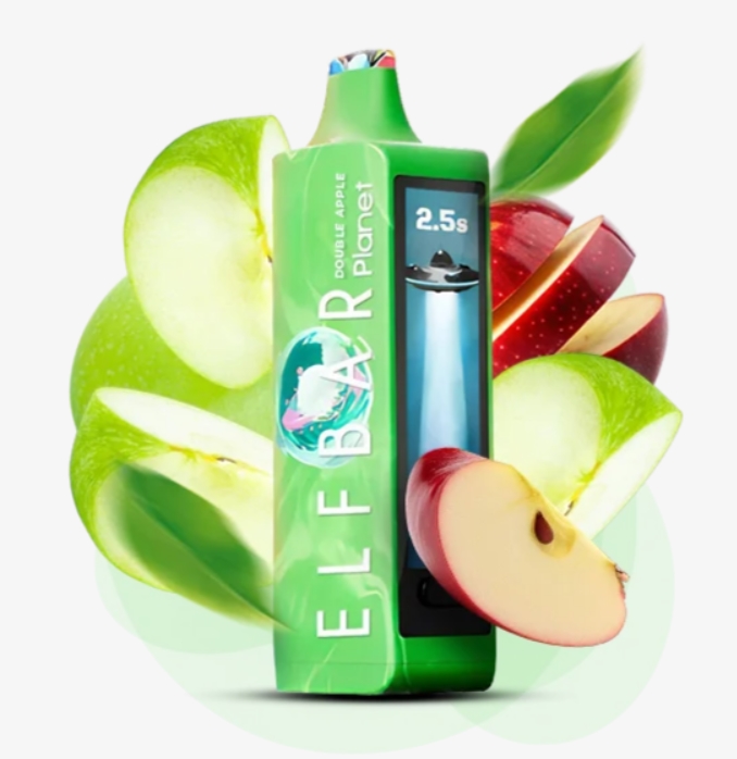 Elf Bar Planet 25000 Double Apple (Двойное Яблоко) 5% Одноразовый POD