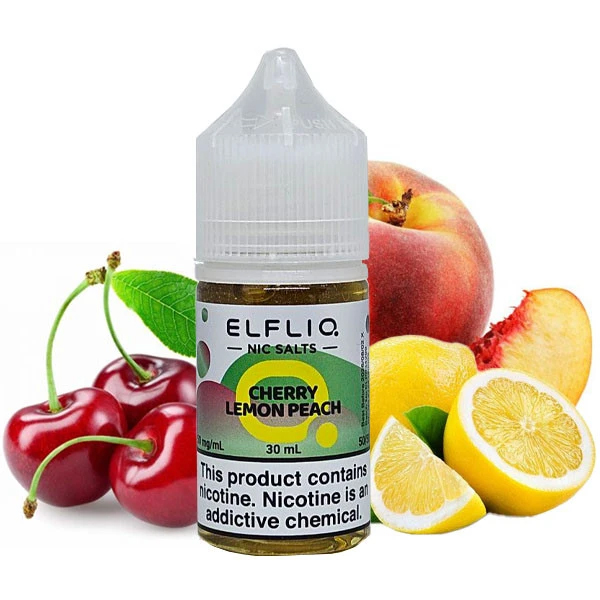 Жидкость Elf Liq Cherry Lemon Peach (Вишня Лимон Персик) 30 мл