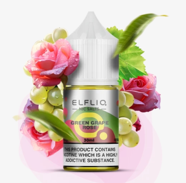 Жидкость Elf Liq Green Grape Rose (Зеленый Виноград Роза) 30 мл