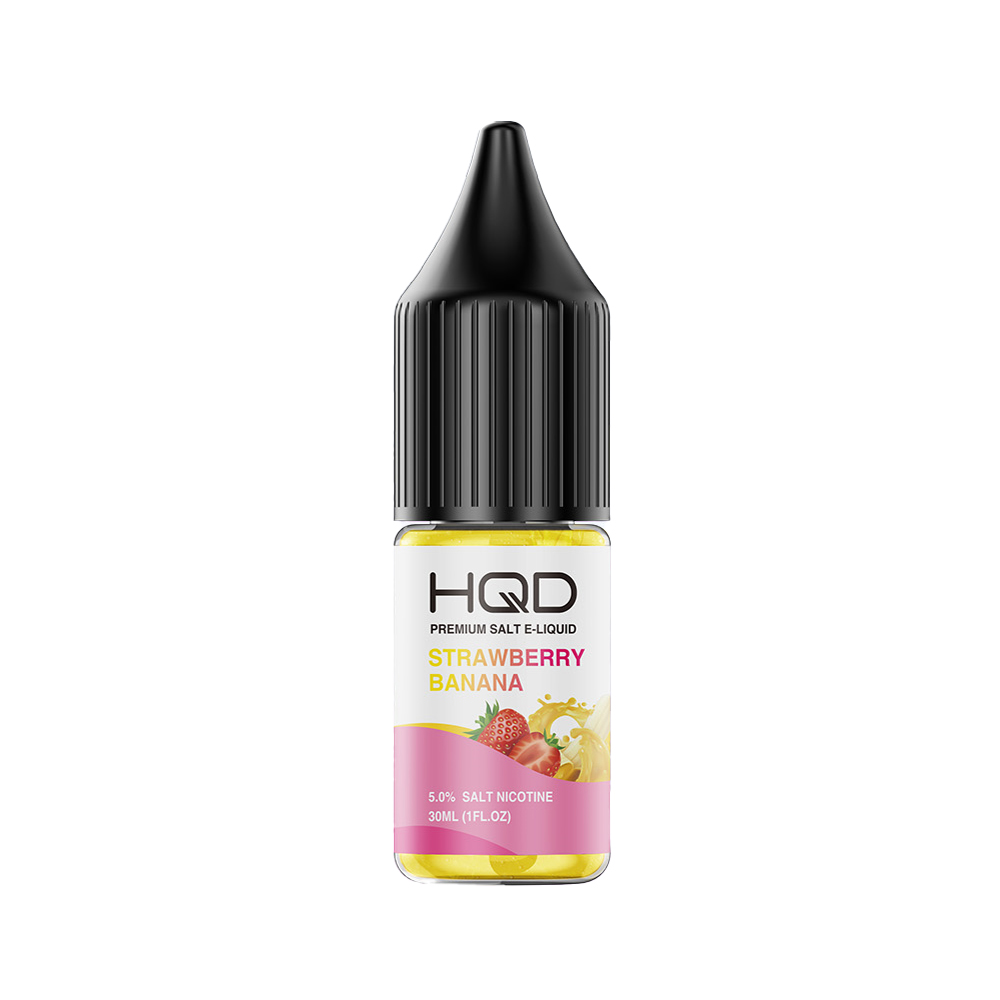 Жидкость HQD Strawberry Banana (Клубнично-Банановый) 30 мл, 50 мг
