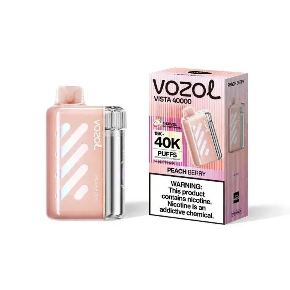 Vozol Vista 40000 Juciy Peach (Сочный Персик) 5% Одноразовый POD