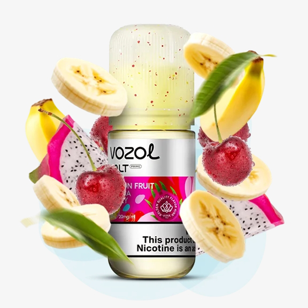 Жидкость Vozol Salt Prime Dragon Fruit Banana Cherry (Питахайя Банан Вишня) 30 мл, 50 мг