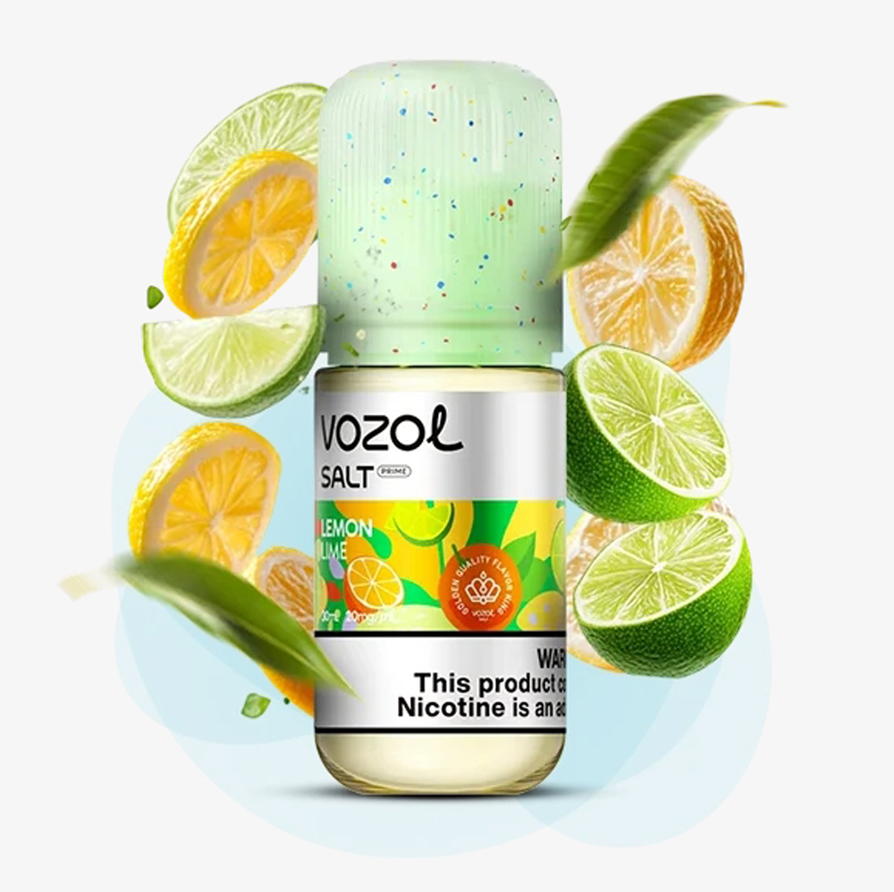 Жидкость Vozol Salt Prime Lemon Lime (Лимон Лайм) 30 мл, 50 мг