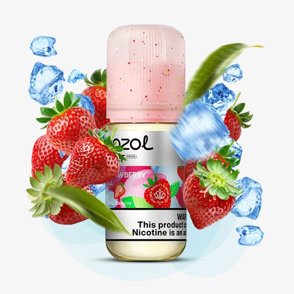 Жидкость Vozol Salt Prime Strawberry lce (Клубника Лед) 30 мл, 50 мг