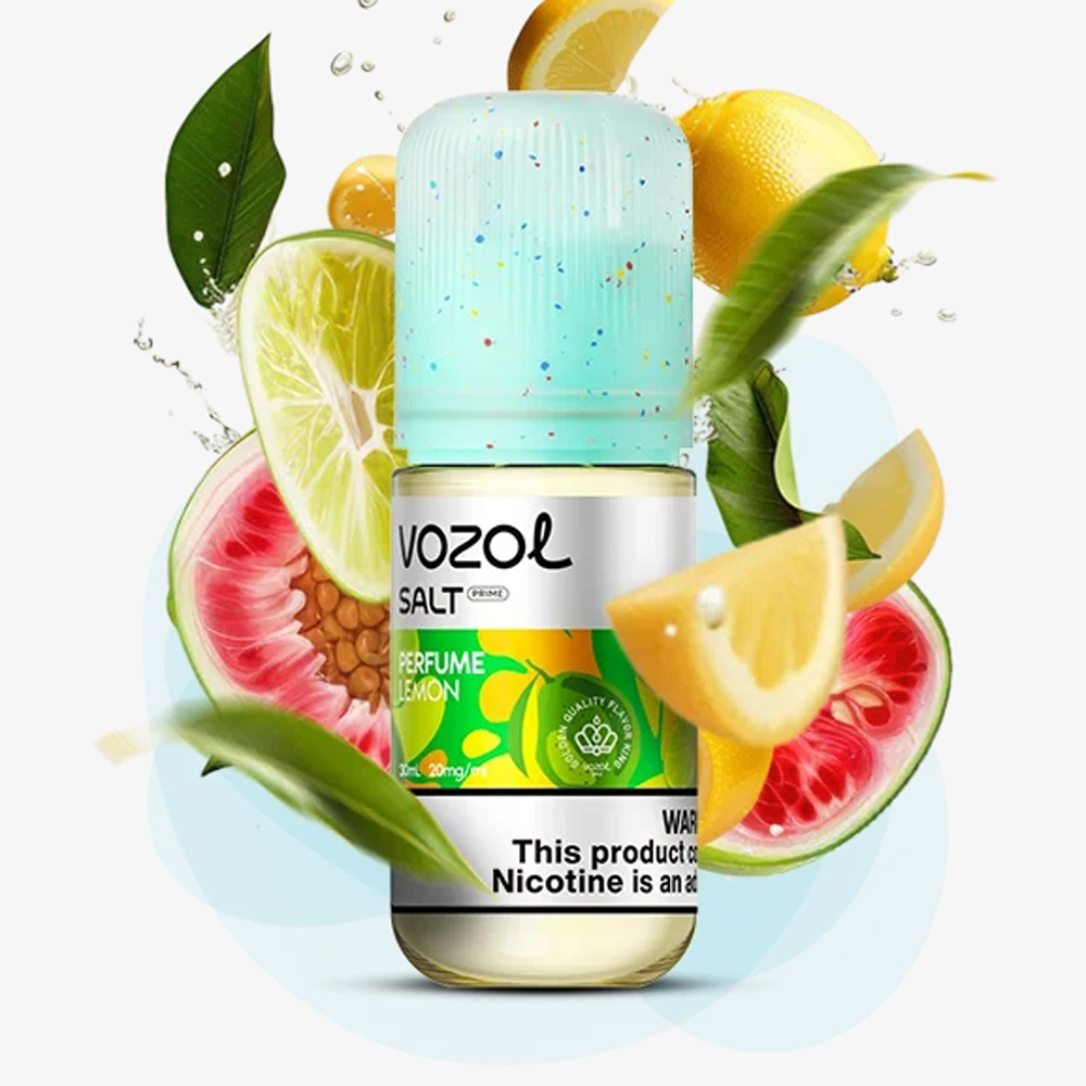 Жидкость Vozol Salt Prime Perfume Lemon (Ароматный Лимон) 30 мл, 50 мг
