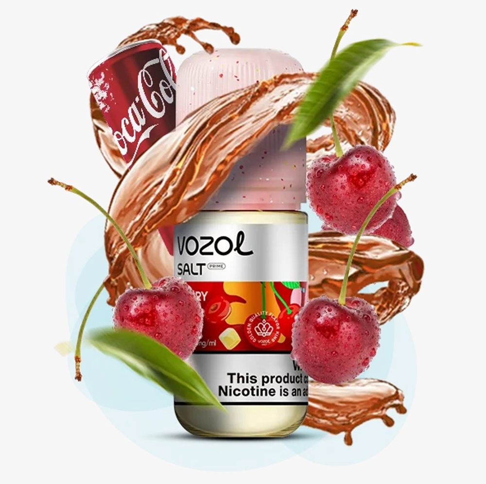 Жидкость Vozol Salt Prime Cherry Cola (Вишня Кола) 30 мл, 50 мг