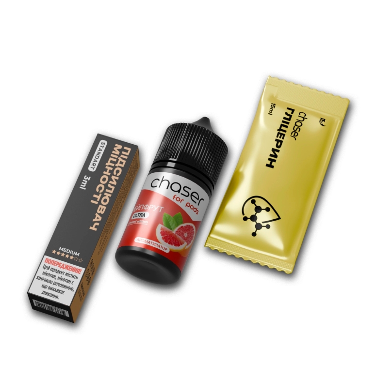 Набор Chaser For Pods Grapefruit (Грейпфрут) 30 мл 50мг
