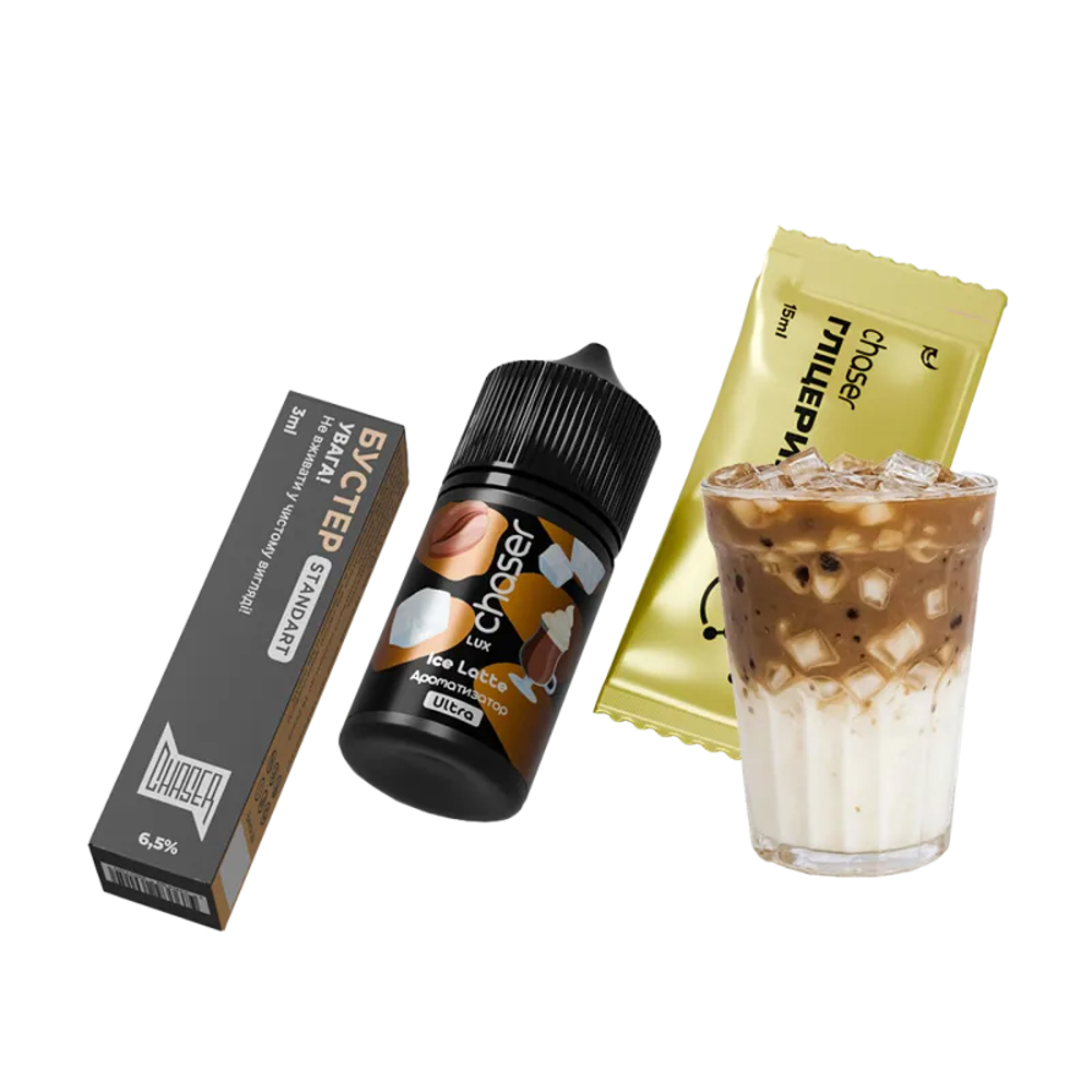 Набор Chaser Lux Ice Latte (Айс Латте) 30 мл 50 мг