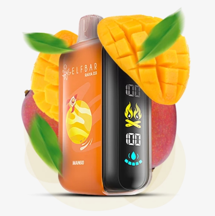 Elf Bar Raya D3 25000 Mango (Манго) 5% Одноразовый POD