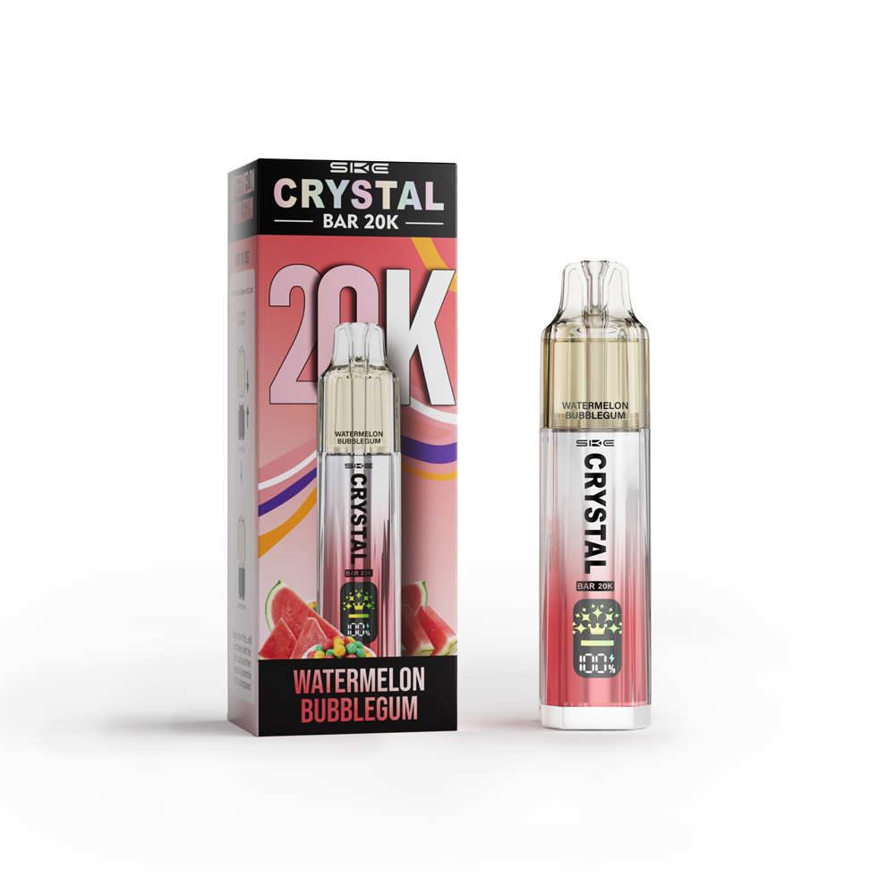 SKE Crystal Bar 20K Watermelon Bubblegum (Арбуз Жвачка) 5% Одноразовый POD