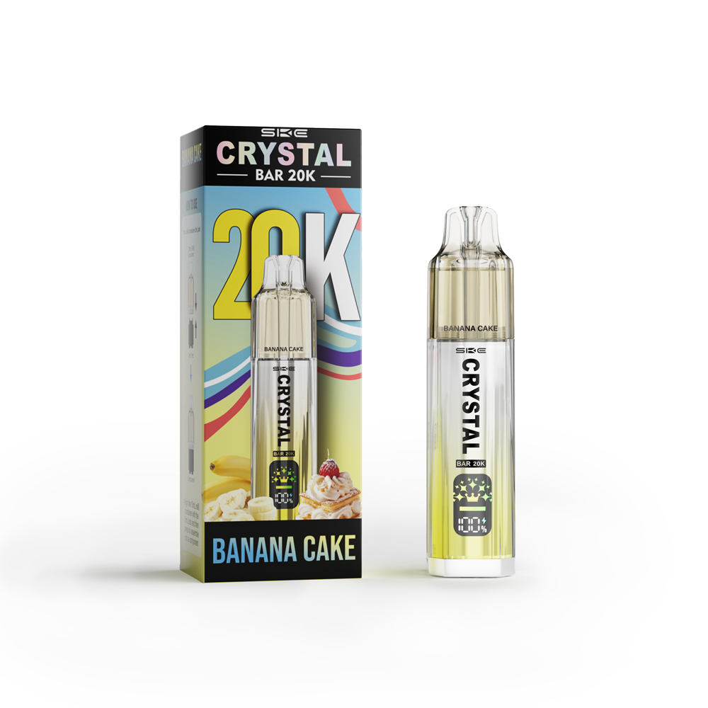 SKE Crystal Bar 20K Banana Cake (Банановый Пирог) 5% Одноразовый POD