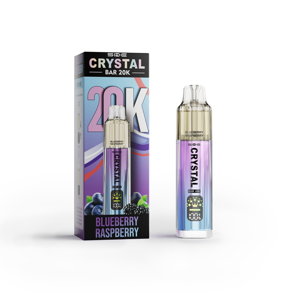 SKE Crystal Bar 20K Blueberry Raspberry (Черника Малина) 5% Одноразовый POD