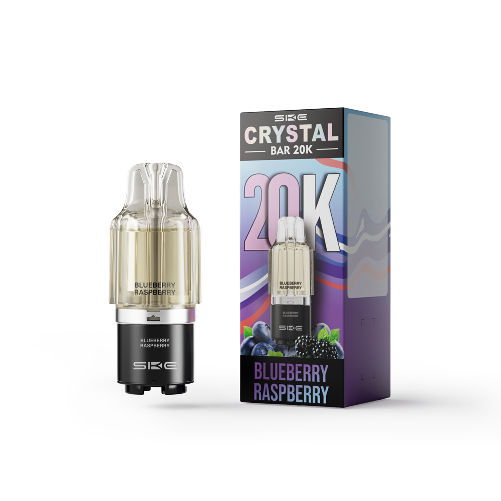 Картридж SKE Crystal Bar 20K Blueberry Raspberry (Черника Малина) 5%