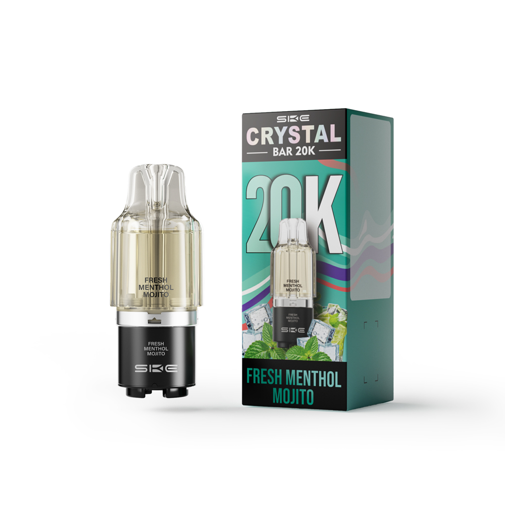 Картридж SKE Crystal Bar 20K Fresh Menthol Mojito (Свежий Ментол Мохито) 5%