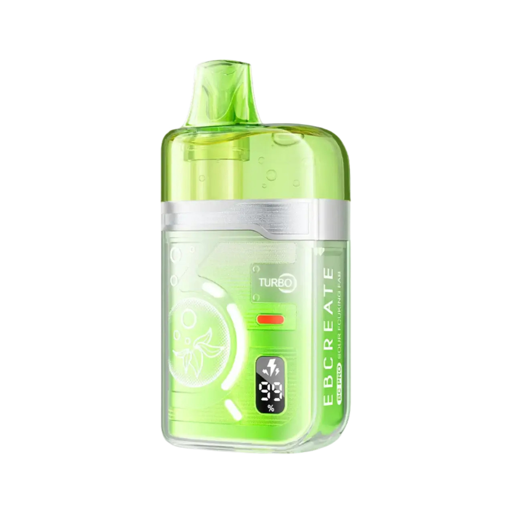 EBCREATE BC PRO 40 000 Sour Fcuking Fab (Тропические Фрукты Соленые Конфеты) 5% Одноразовый POD