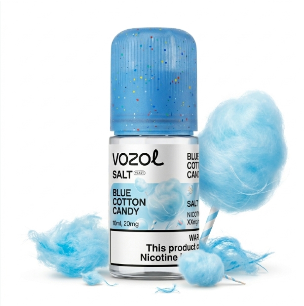 Жидкость Vozol Salt Prime Blue Cotton Candy 30 мл, 50 мг