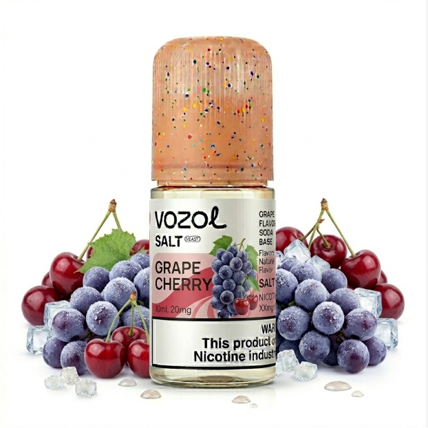 Жидкость Vozol Salt Prime Grape Cherry 30 мл, 50 мг