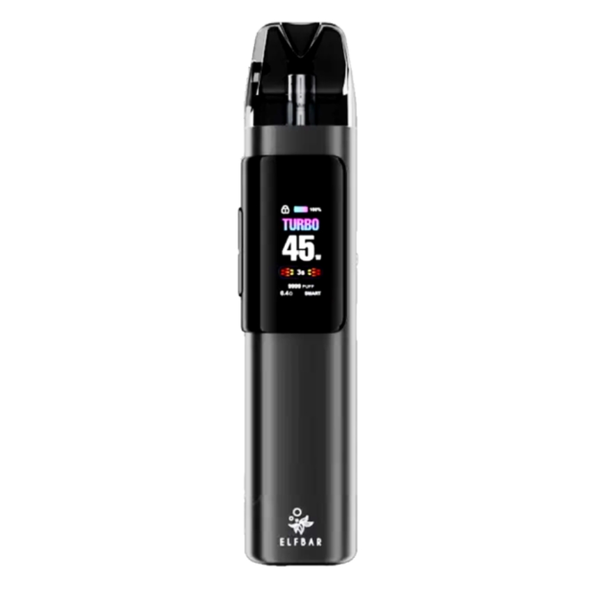 Elf Bar ELFX Pro Pod Kit 1200 mAh Black POD система многоразовая