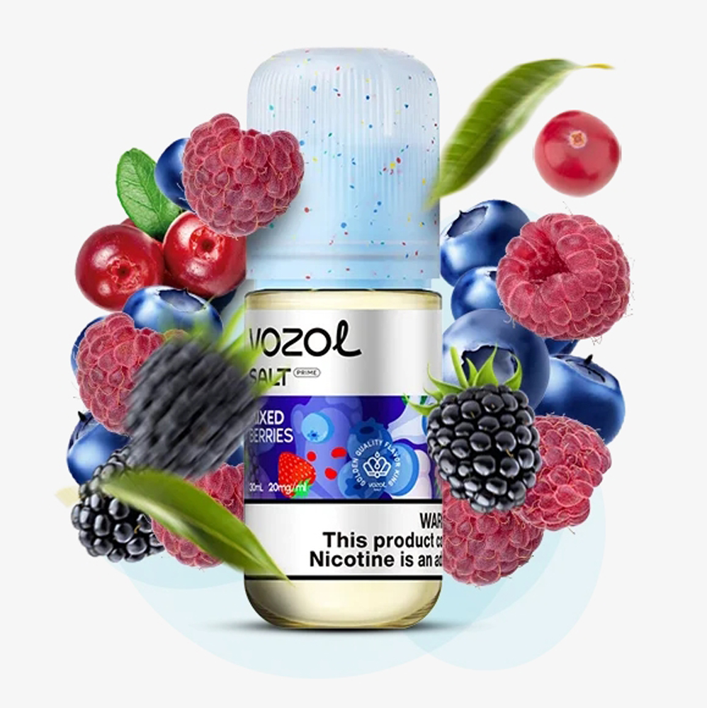 Жидкость Vozol Salt Prime Mixed Berries (Микс Ягод) 30 мл, 50 мг